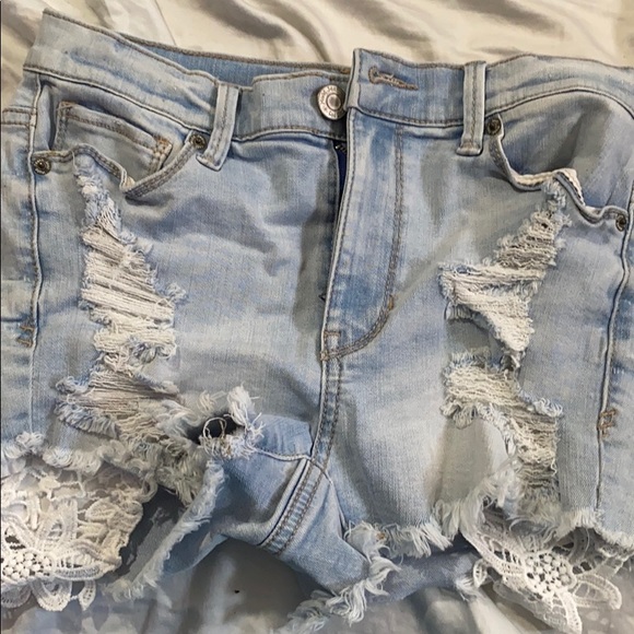 mudd blue jean shorts - Picture 1 of 2